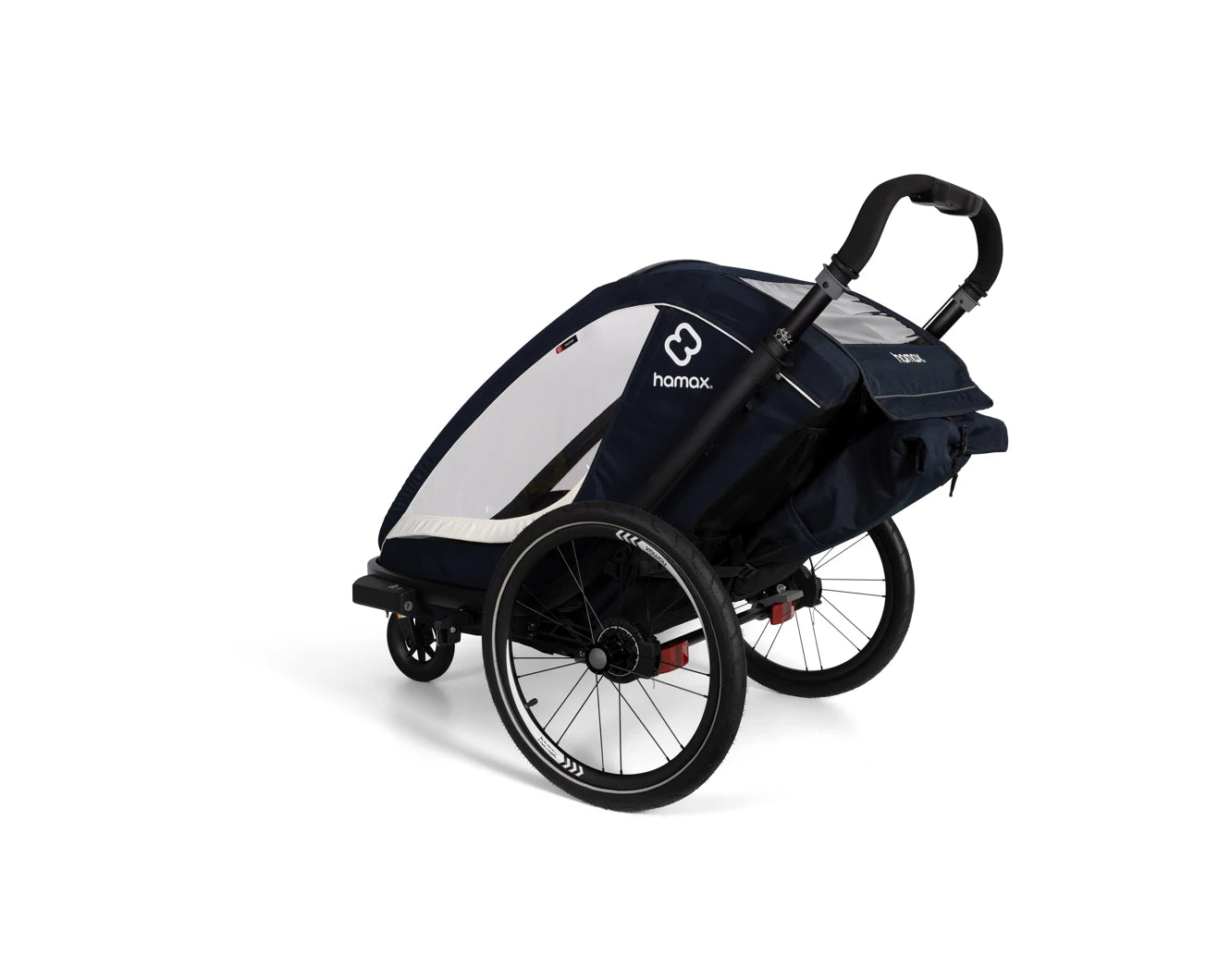 HAMAX BREEZE SINGLE SEAT CHILD BIKE TRAILER