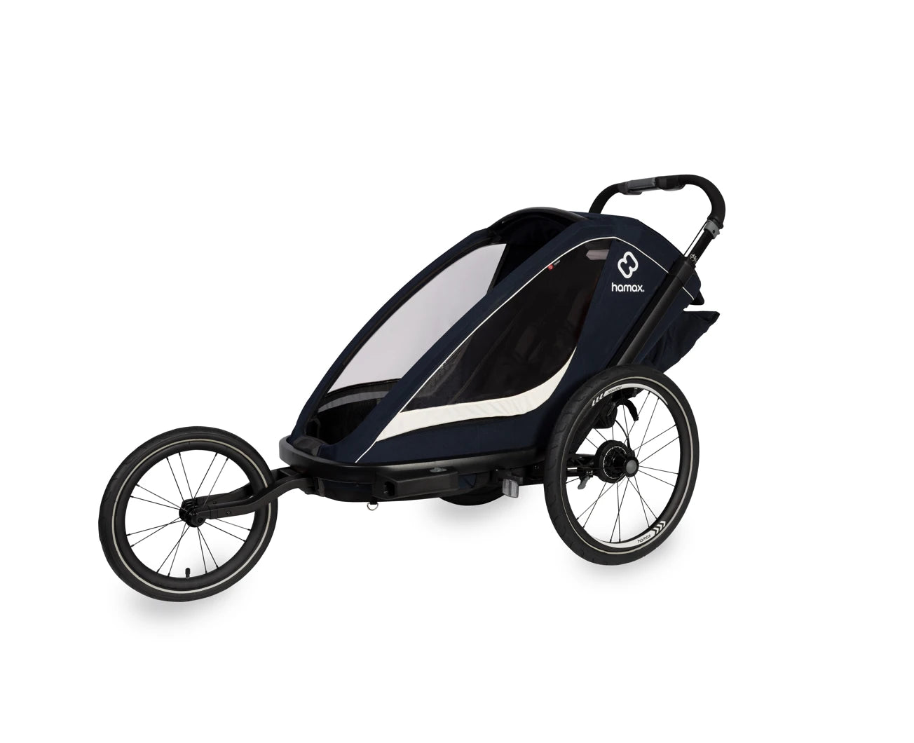 HAMAX BREEZE SINGLE SEAT CHILD BIKE TRAILER