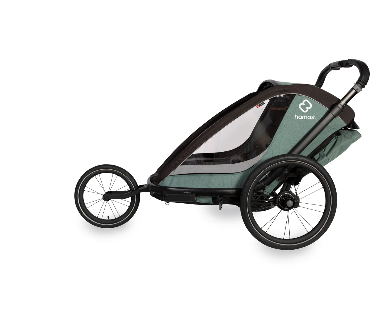 HAMAX COCOON SINGLE SEAT CHILD BIKE TRAILER