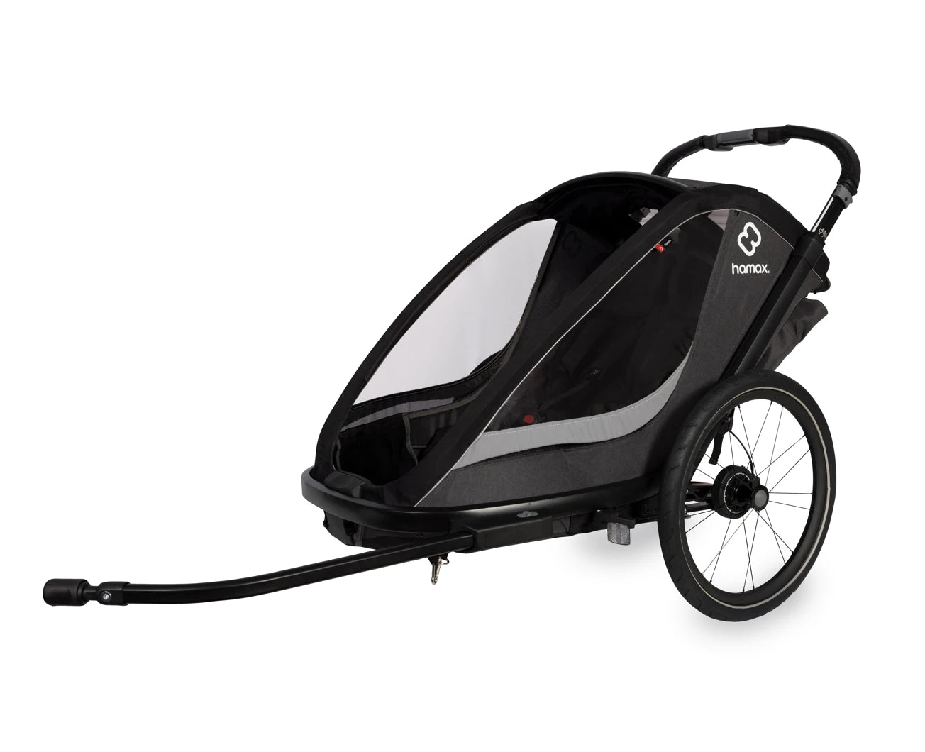 HAMAX COCOON TWO SEATER CHILD BIKE TRAILER
