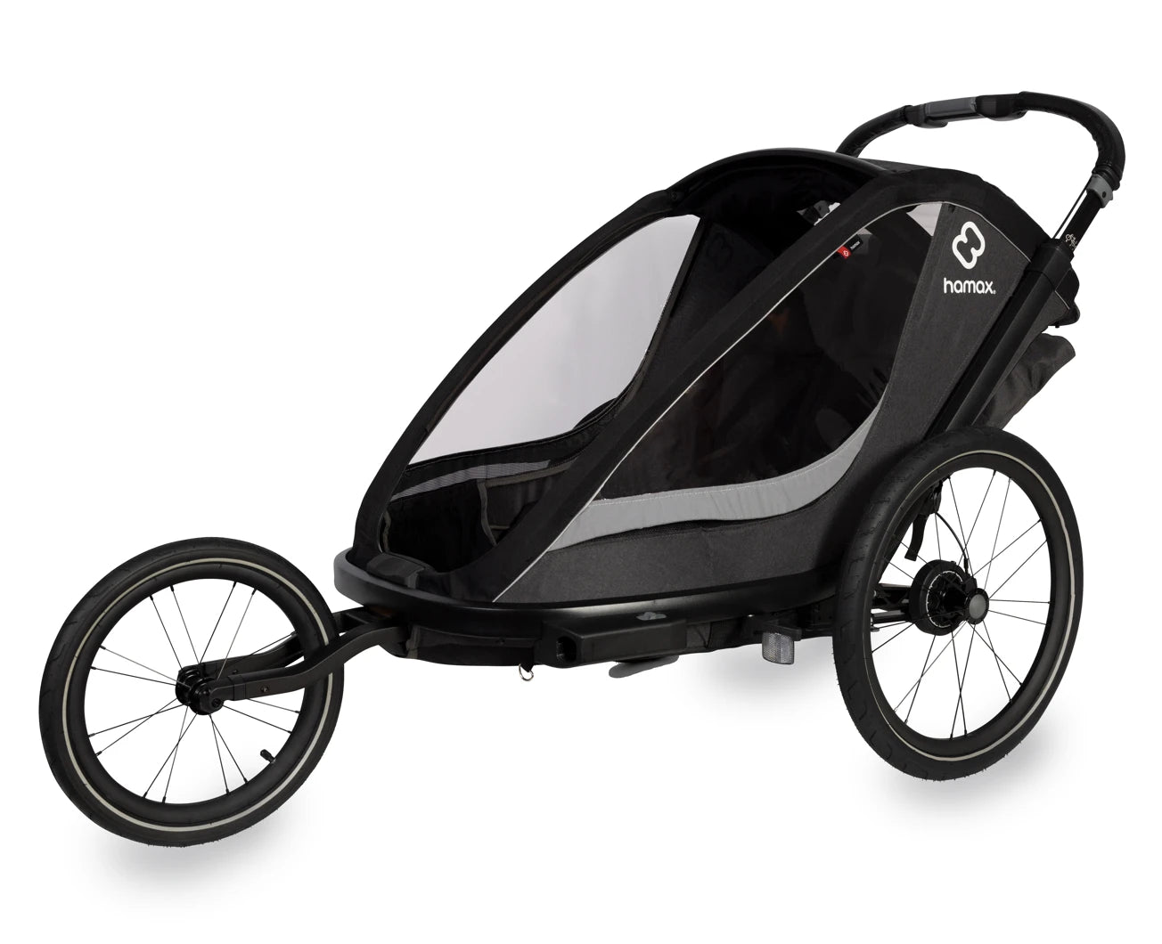 HAMAX COCOON TWO SEATER CHILD BIKE TRAILER