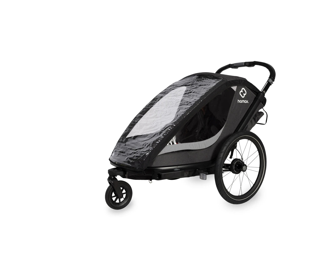 HAMAX COCOON SINGLE SEAT CHILD BIKE TRAILER