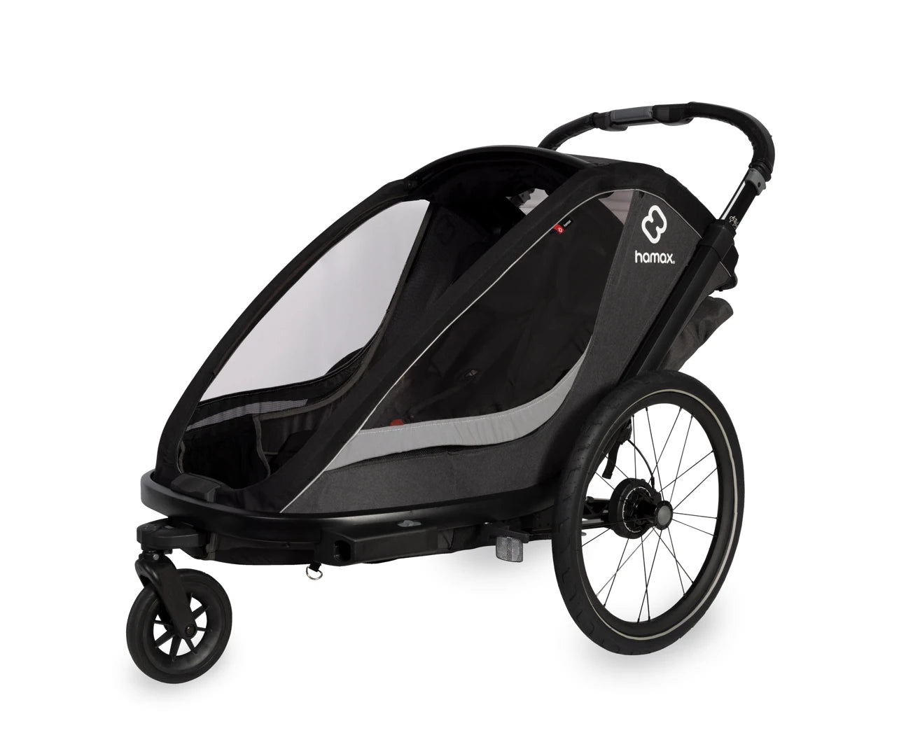 HAMAX COCOON SINGLE SEAT CHILD BIKE TRAILER
