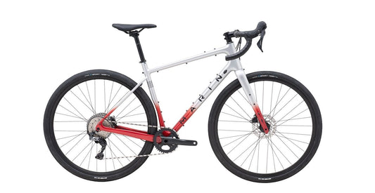 MARIN HEADLANDS 1 GRAVEL BIKE 2025 SILVER/RED