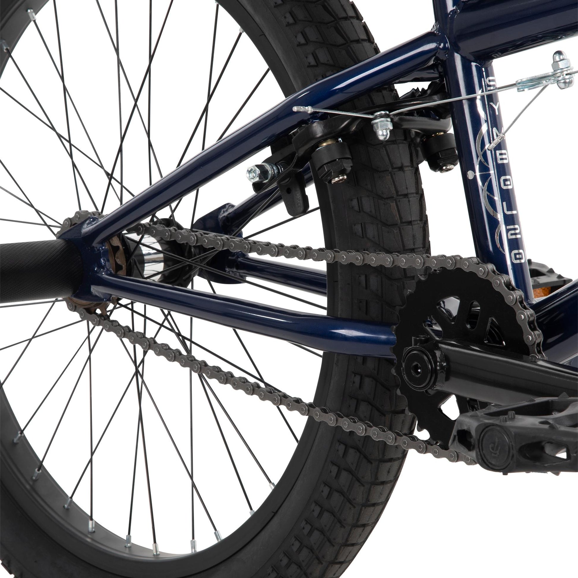 HUFFY SYMBOL FREESTYLE 20" BMX BIKE GLOSS NAVY