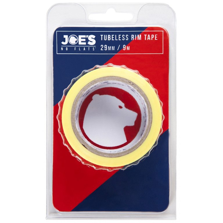 JOE'S NO FLATS YELLOW TUBELESS RIM TAPE 29mm x 9m