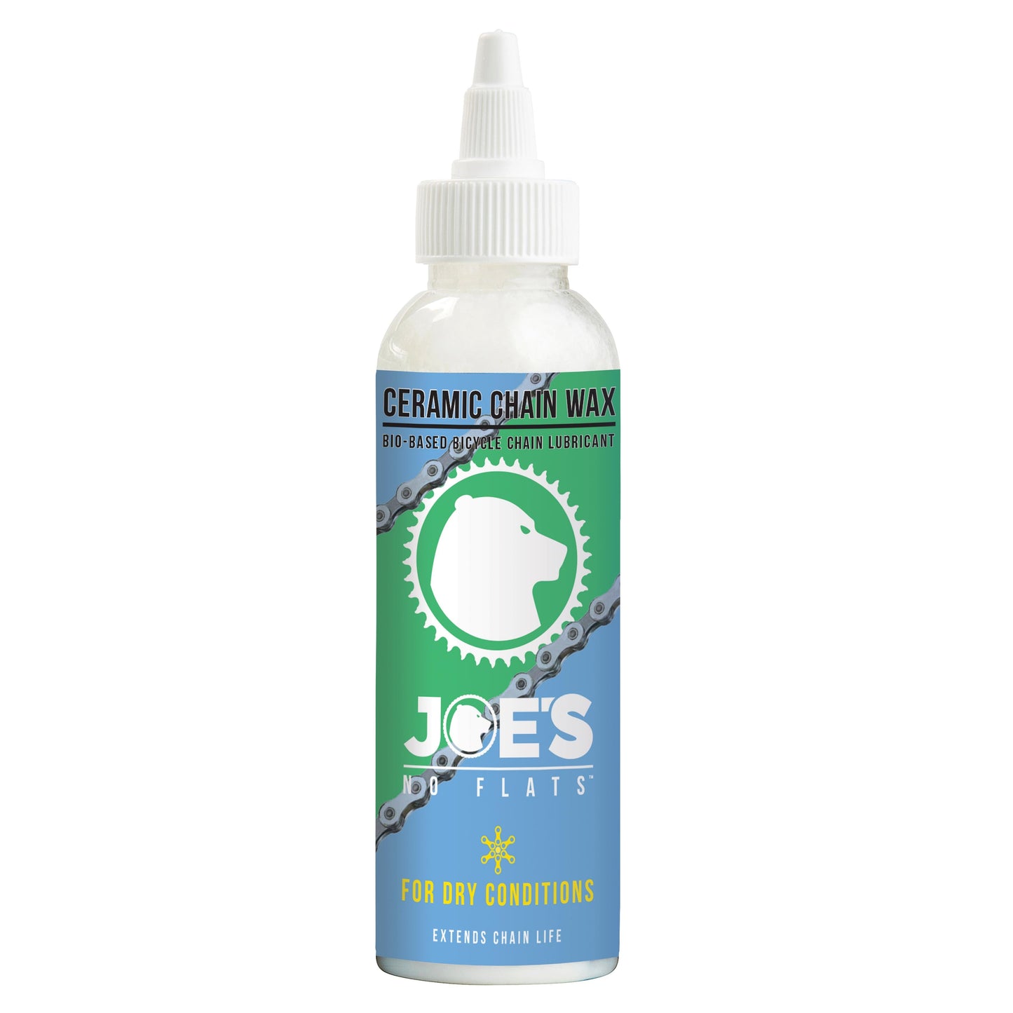 JOE'S NO FLATS CERAMIC CHAIN WAX DRY 125ml