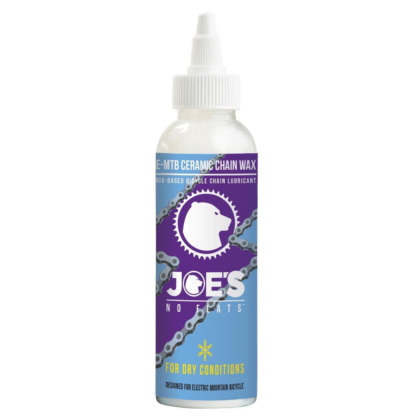 JOE'S NO FLATS eMTB CERAMIC CHAIN WAX DRY 125ml