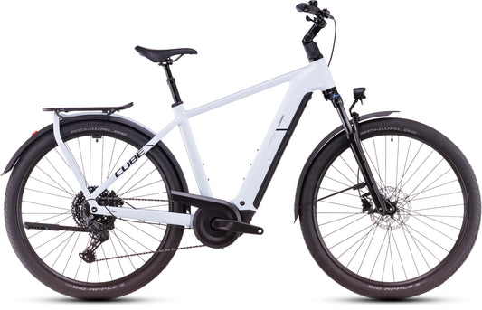 CUBE KATHMANDU HYBRID ONE 800 eBIKE 2025 POLARWHITE´ N ´BLACK
