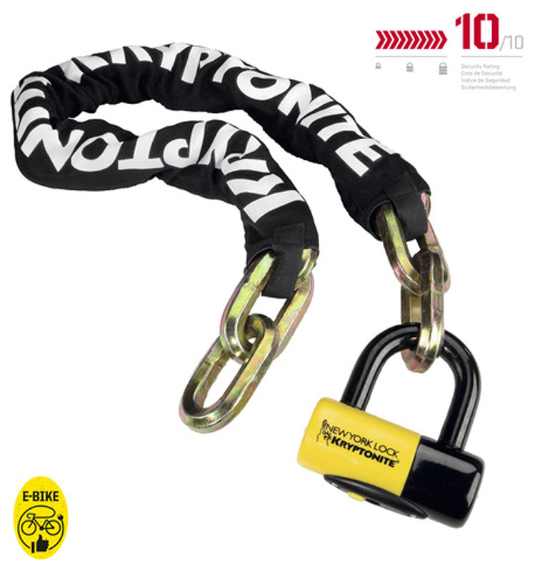 KRYPTONITE NEW YORK FAHGETTABOUDIT 1410 CHAIN LOCK