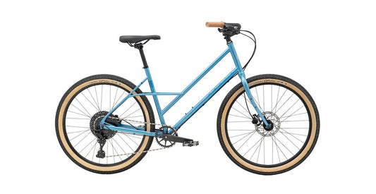 MARIN LARKSPUR 1 HYBRID BIKE 2025 GLOSS METALLIC BLUE