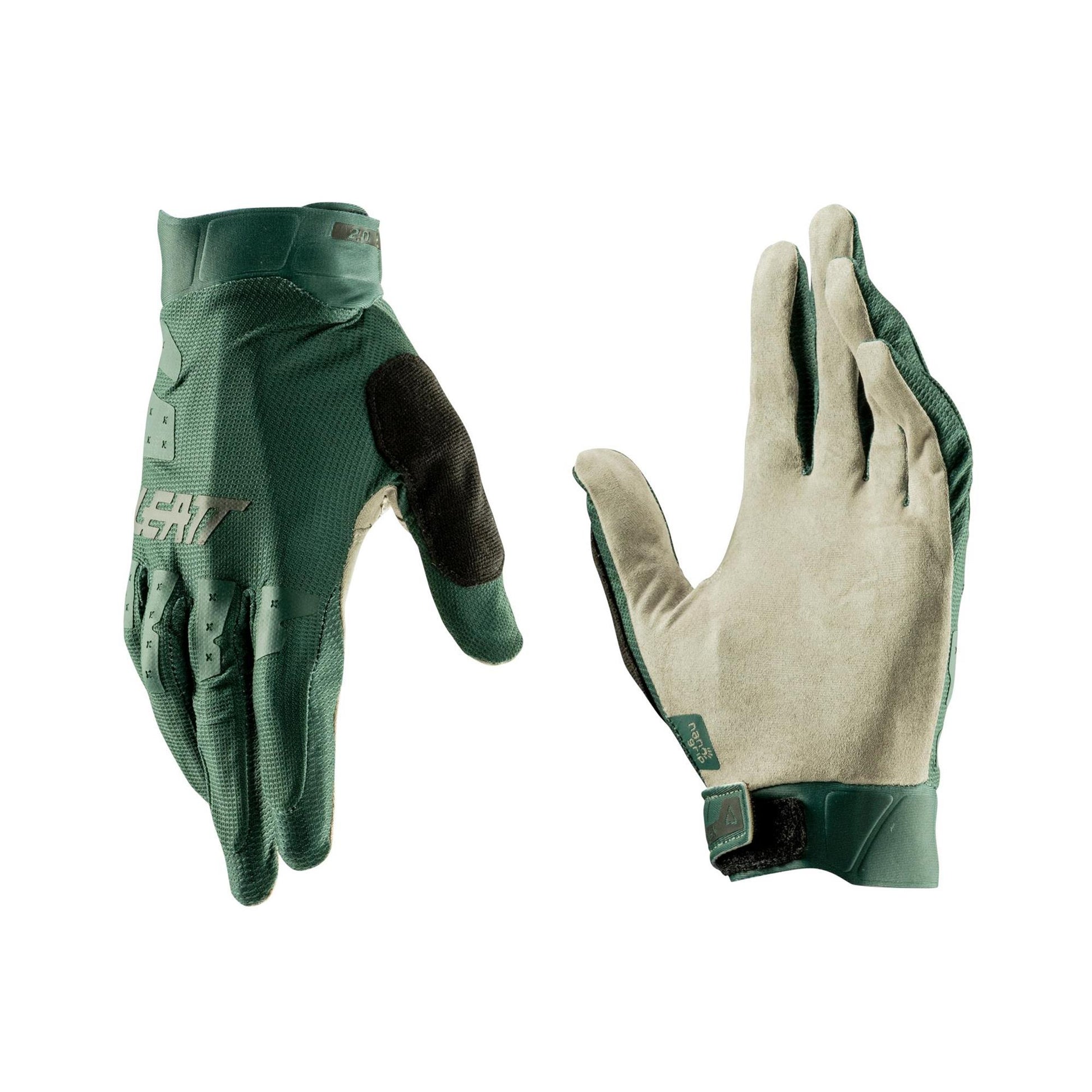 LEATT GLOVE MTB X-FLOW 2.0 SPRUCE GREEN