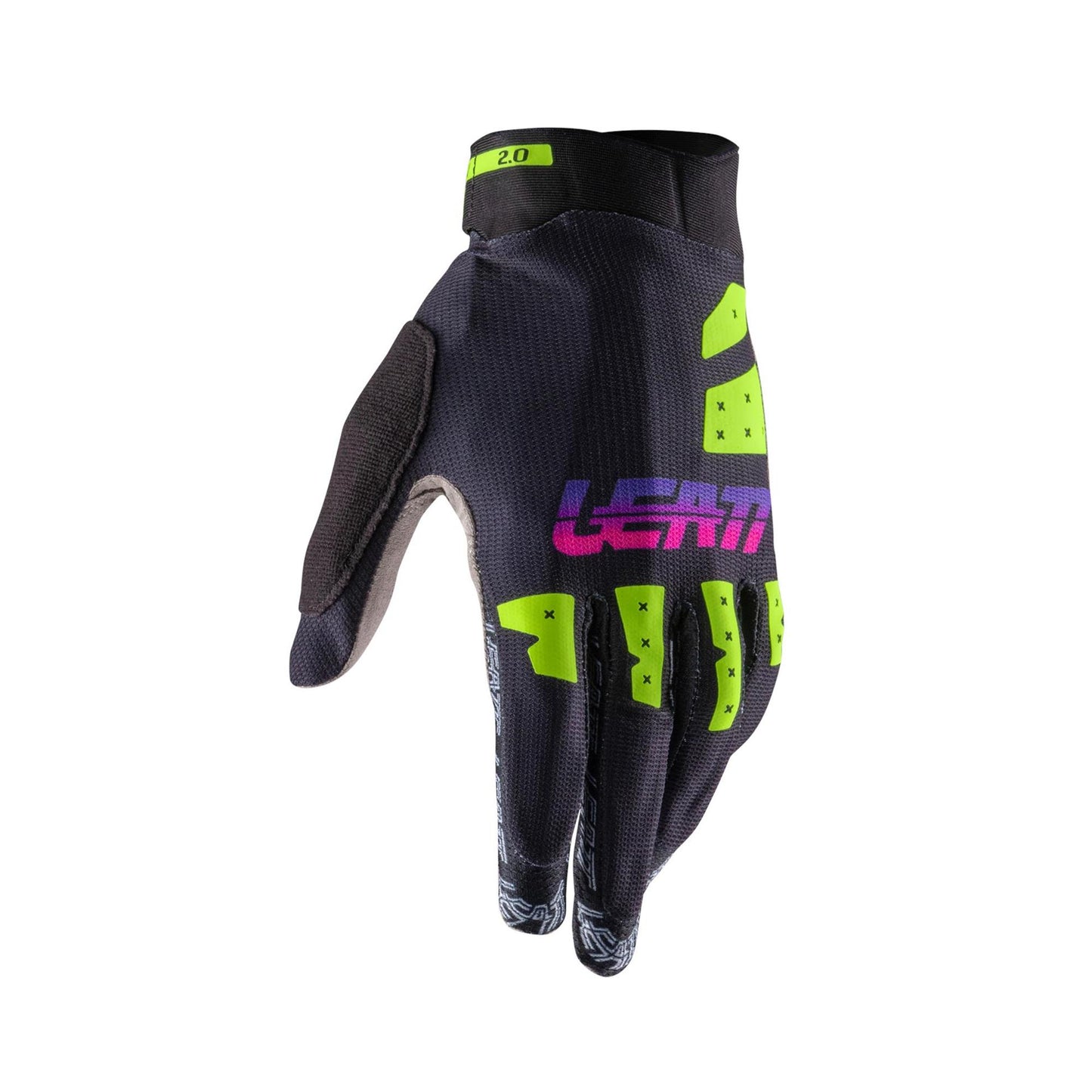 LEATT GLOVE MTB X-FLOW 2.0 NEON BLACK