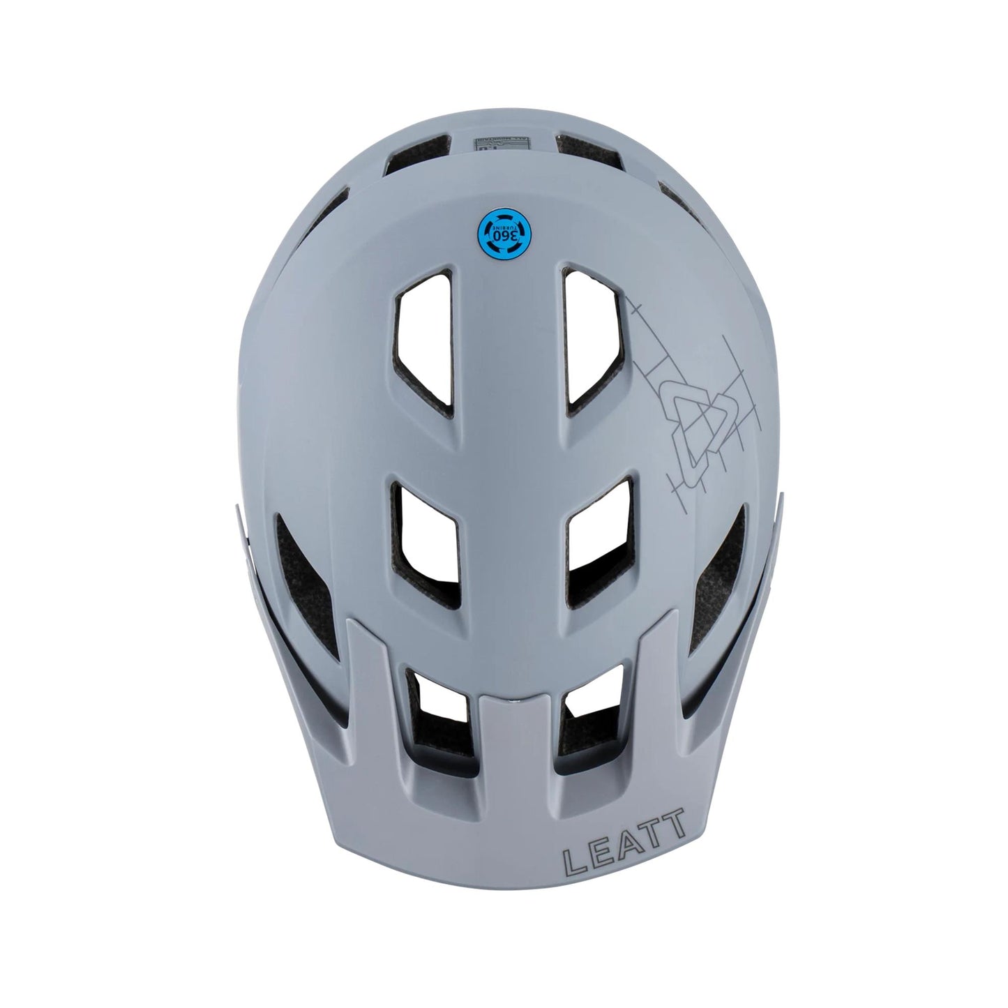 LEATT ALL MTN 1.0 MTB HELMET SILVER