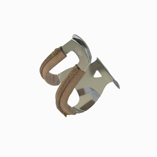 MKS HALF CLIP STEEL DEEP WITH LEATHER
