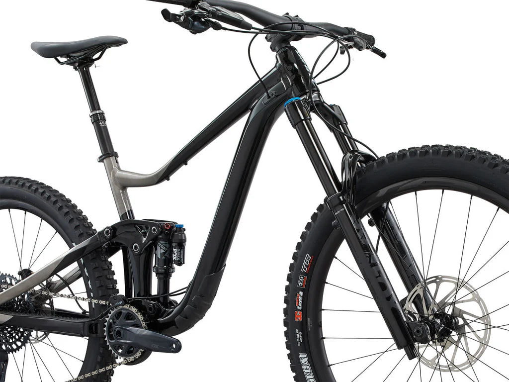 GIANT TRANCE X 1 FULL SUSPENSION MTB BIKE BLACK/SMOKE METAL/CHROME