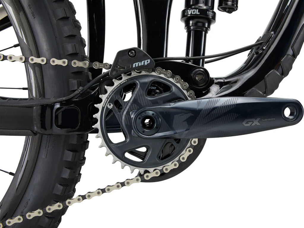 GIANT TRANCE X 1 FULL SUSPENSION MTB BIKE BLACK/SMOKE METAL/CHROME