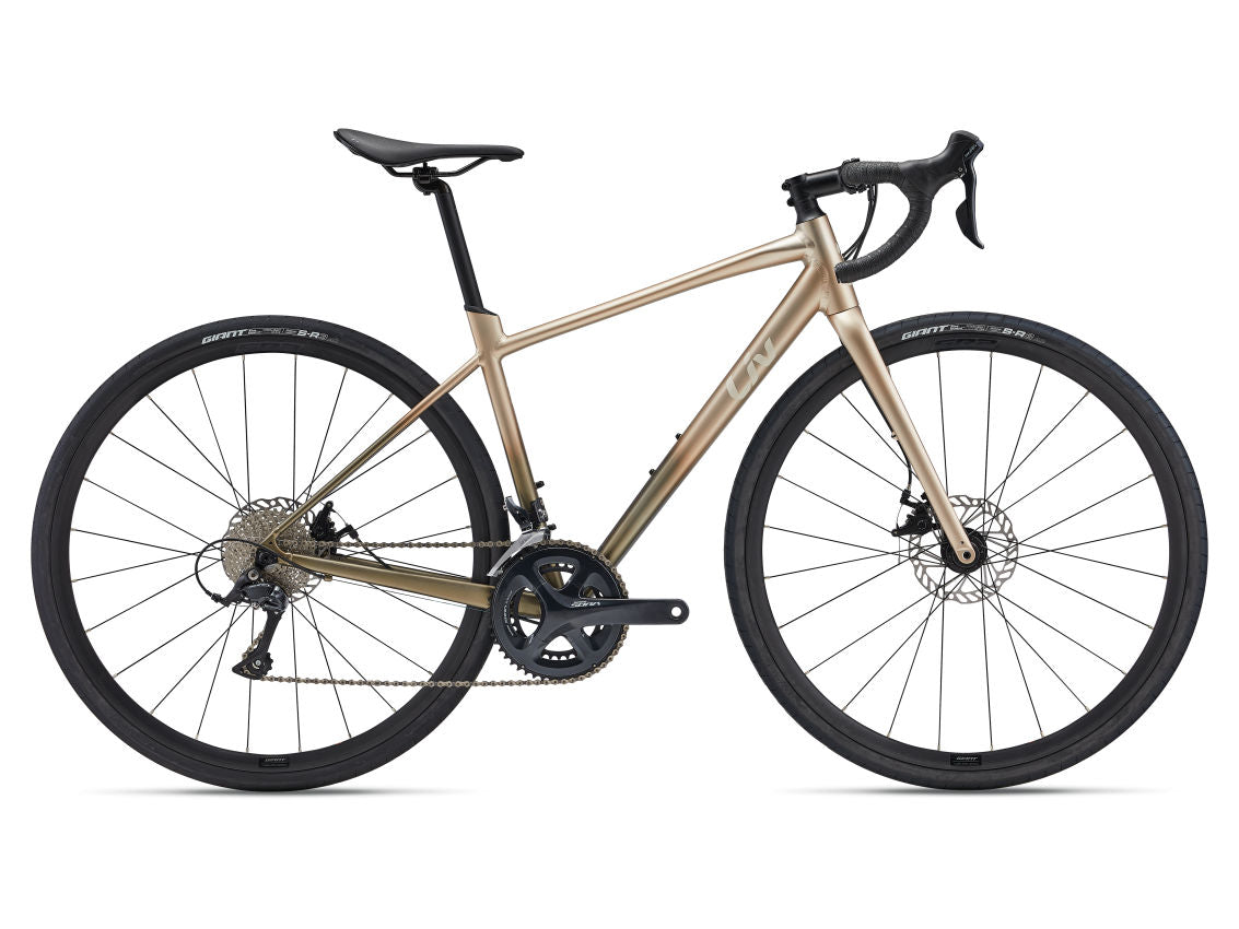 GIANT LIV AVAIL AR 3 ROAD BIKE 2024 SATIN SANDSHELL/PYRITE