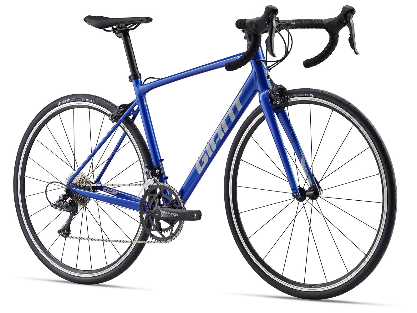 GIANT CONTEND AR 2 ROAD BIKE 2024 GLOSS COBALT/GOOD GREY