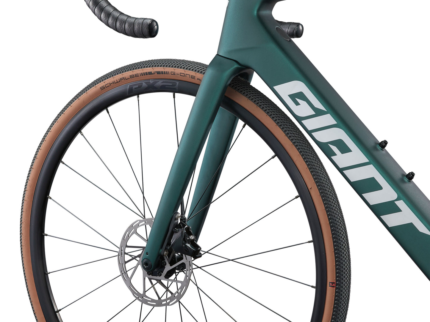 GIANT DEFY ADVANCED E+ ELITE AR ROAD eBIKE 2025 MATTE KELP FOREST/BLACK