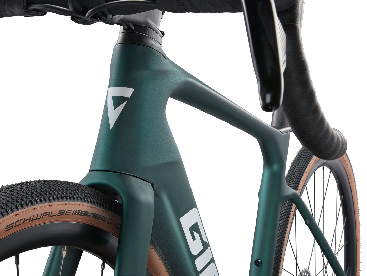 GIANT DEFY ADVANCED E+ ELITE AR ROAD eBIKE 2025 MATTE KELP FOREST/BLACK