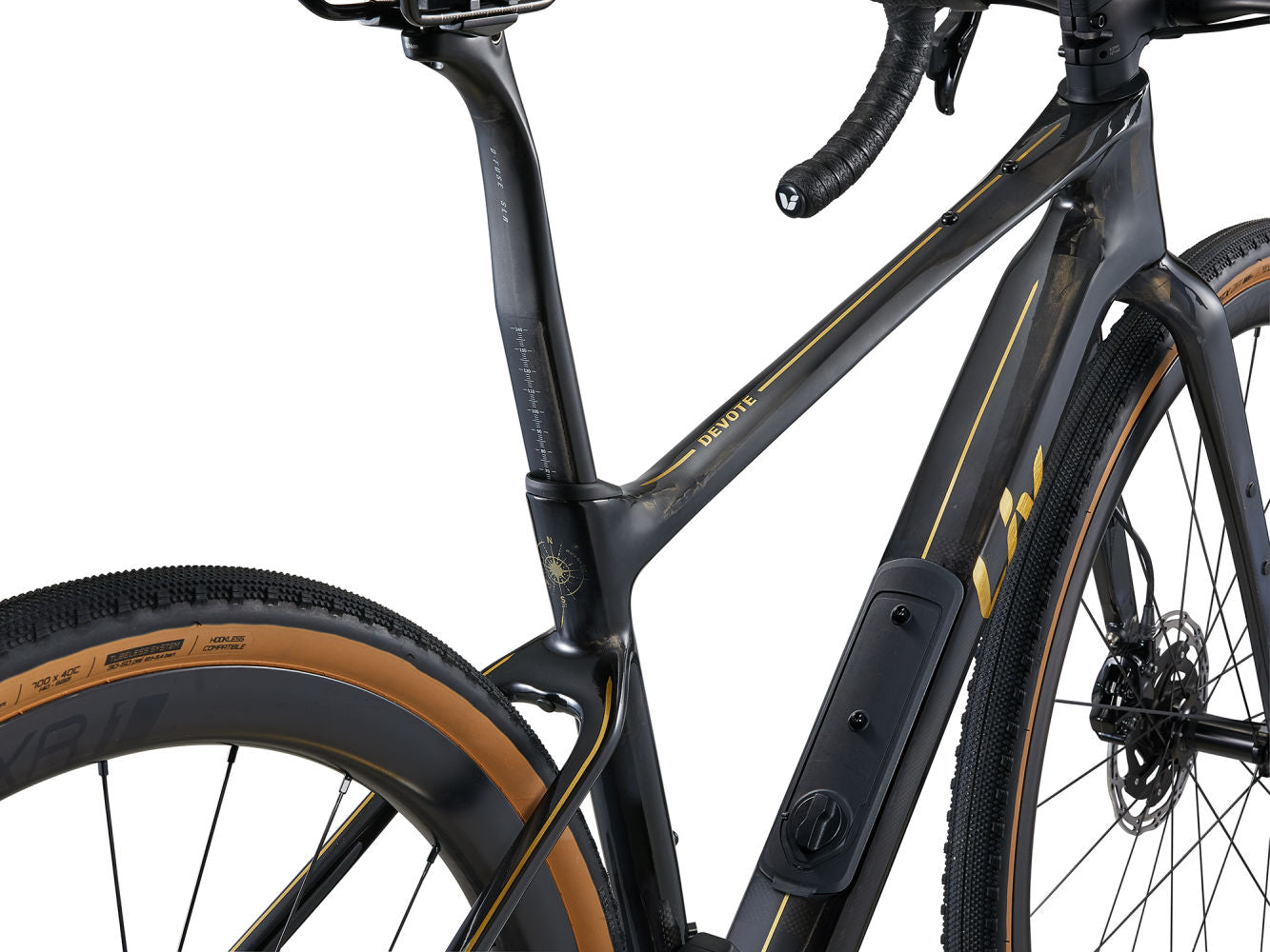 GIANT LIV DEVOTE ADVANCED PRO GRAVEL BIKE 2024 CARBON/GOLD CHROME