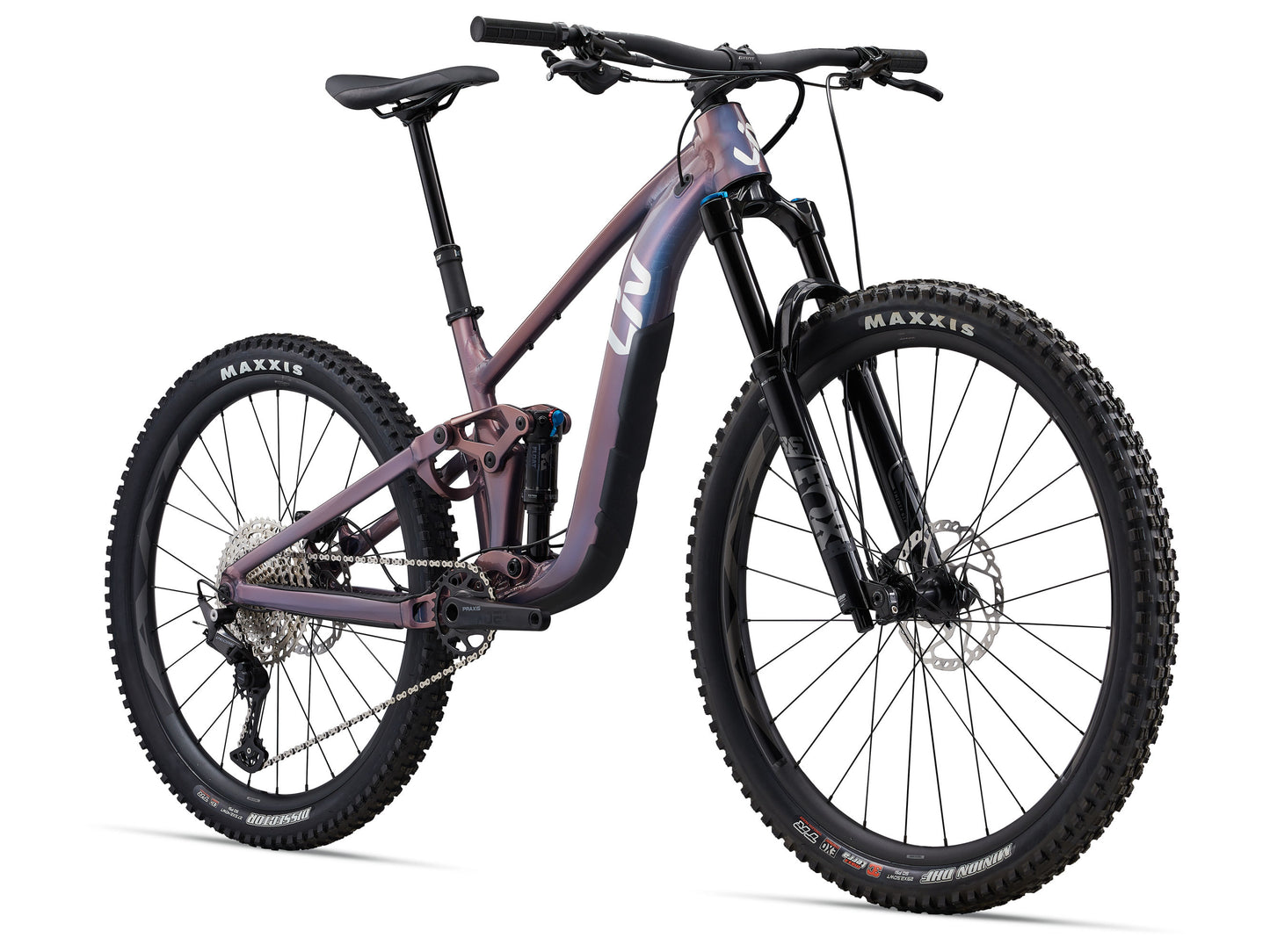 GIANT LIV INTRIGUE X 2 FULL SUSPENSION MTB BIKE 2024 GLOSS DESERT DAWN