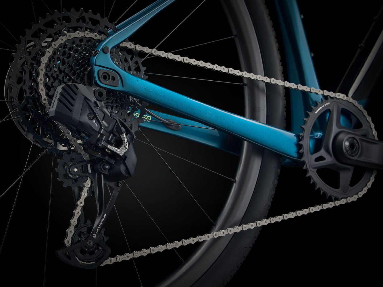 GIANT REVOLT X ADVANCED PRO 2 GRAVEL BIKE 2024 GLOSS BLACK/SEA SPARKLE