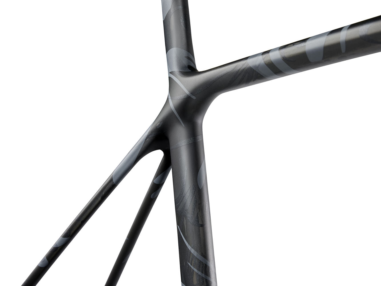 GIANT TCR ADVANCED SL DISC FRAMESET 2024 MATTE RAW CARBON INCISED BLACK