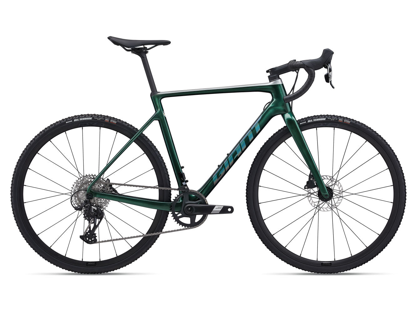 GIANT TCX ADVANCED PRO 2 CYCLOCROSS BIKE 2024 GLOSS KELP FOREST/IRIS