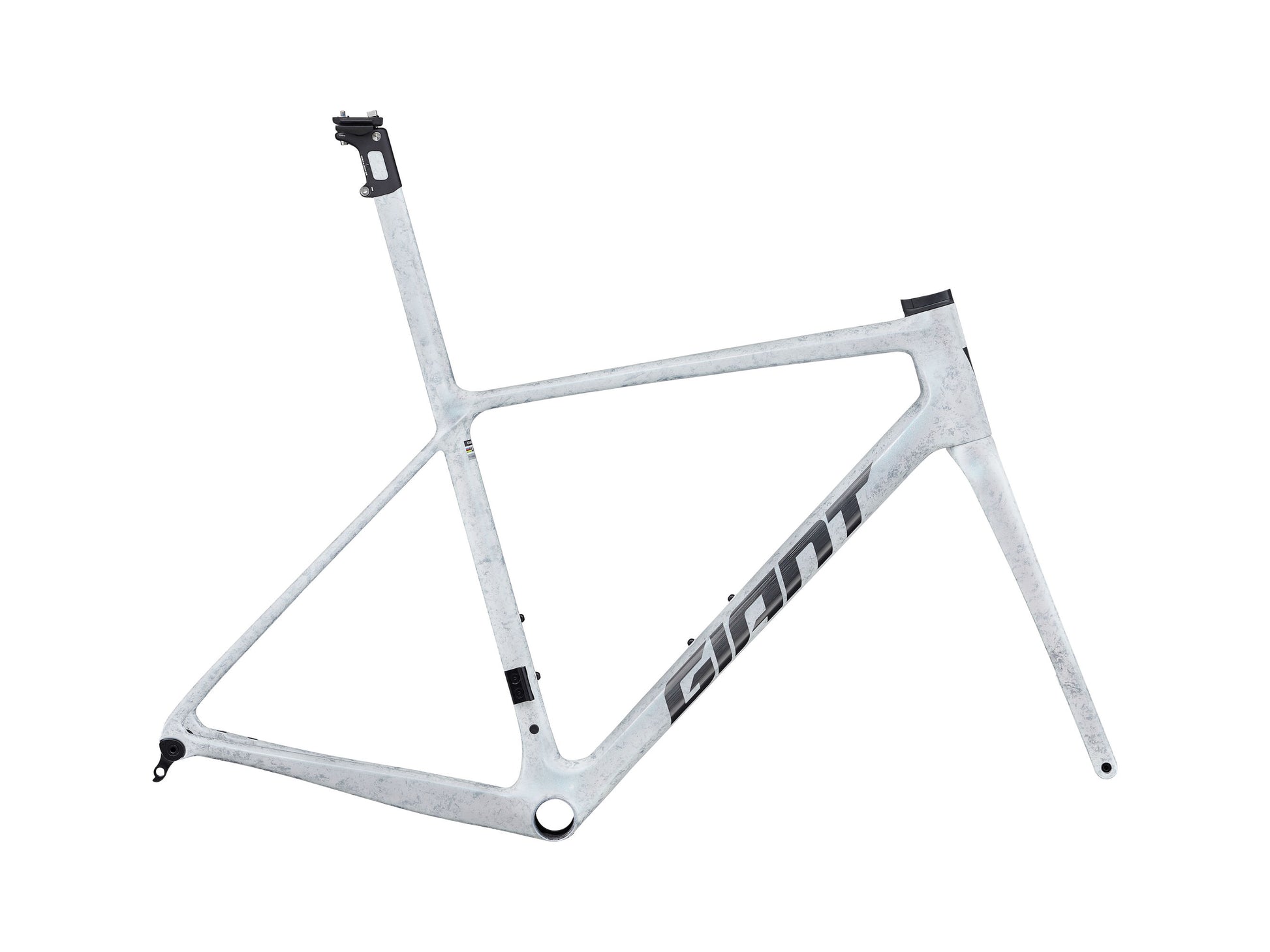 GIANT TCR ADVANCED SL FRAMESET 2025 OPAL BRUSHED CHROME