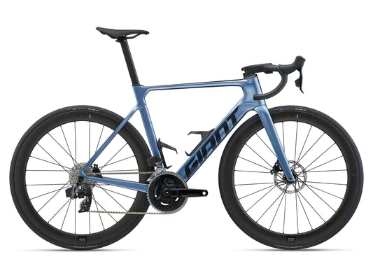 GIANT PROPEL ADVANCED PRO 1 ROAD BIKE 2025 GLOSS FROST SILVER