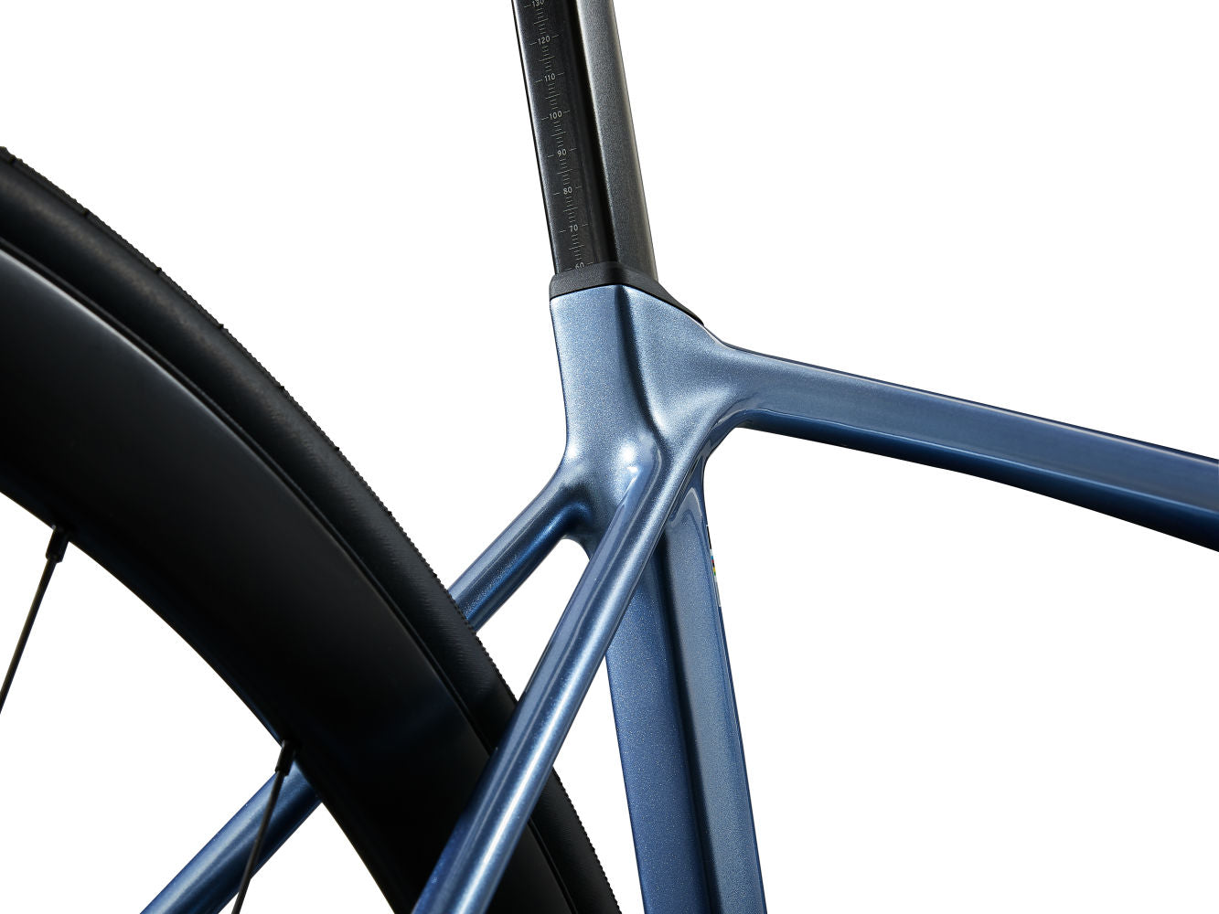 GIANT TCR ADVANCED 0 Di2 ROAD BIKE 2025 GLOSS FROST SILVER/COLD IRON