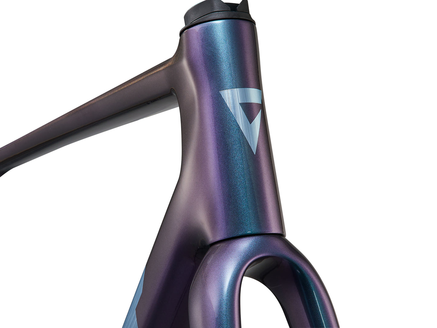 GIANT TCR ADVANCED PRO FRAMESET 2025 GLOSS BLUE DRAGONFLY/BRUSHED FOIL