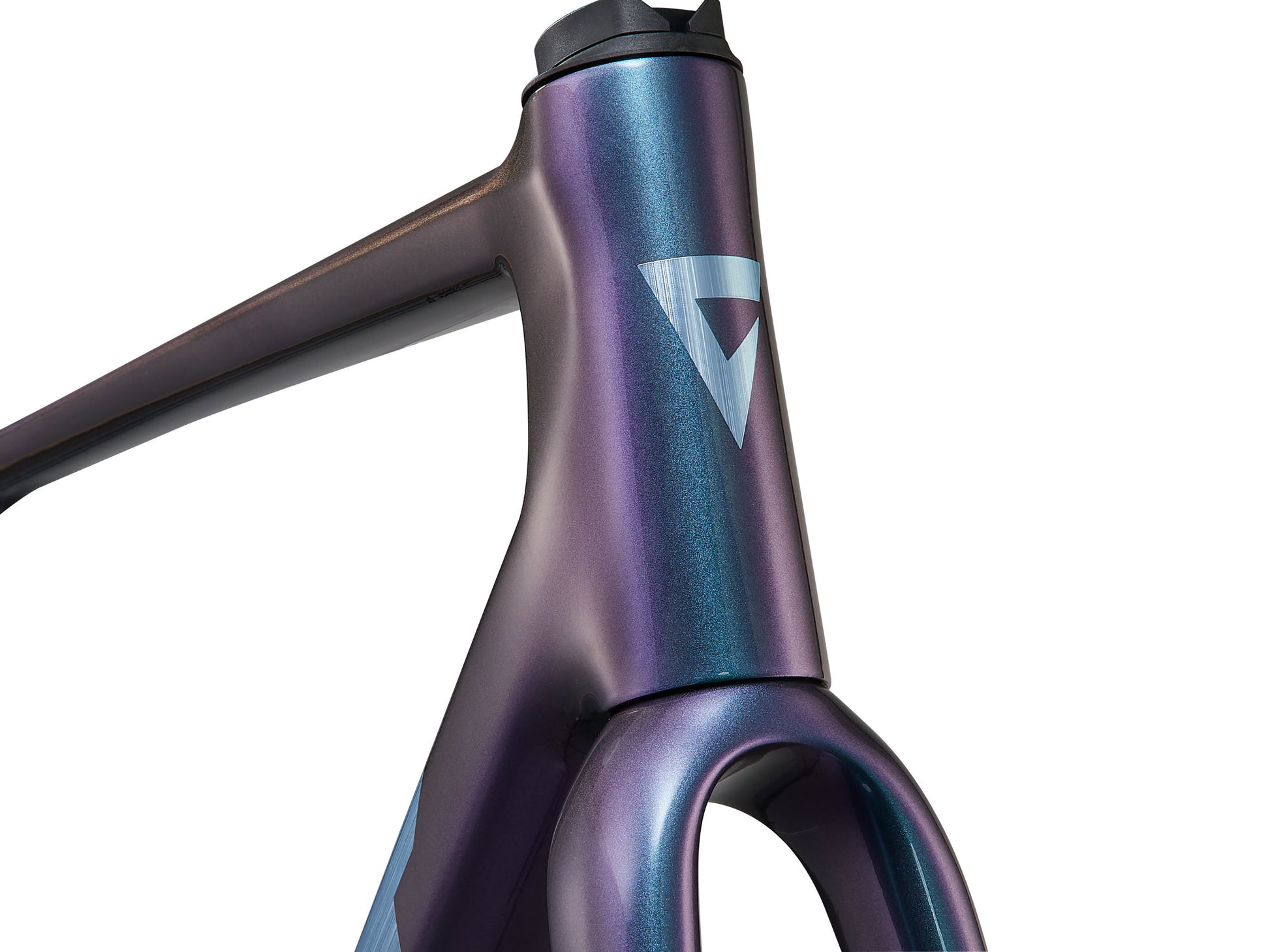 GIANT TCR ADVANCED PRO FRAMESET 2025 GLOSS BLUE DRAGONFLY/BRUSHED FOIL
