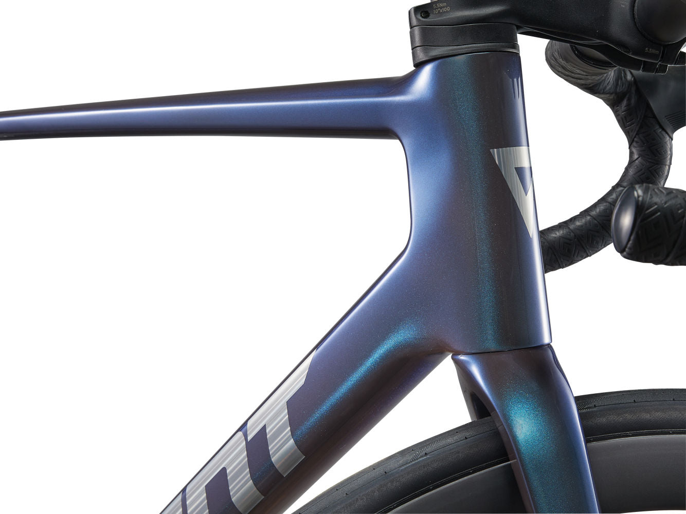 GIANT TCR ADVANCED PRO 0 Di2 ROAD BIKE 2025 GLOSS OCEAN TWILIGHT/LIGHTNING SILVER
