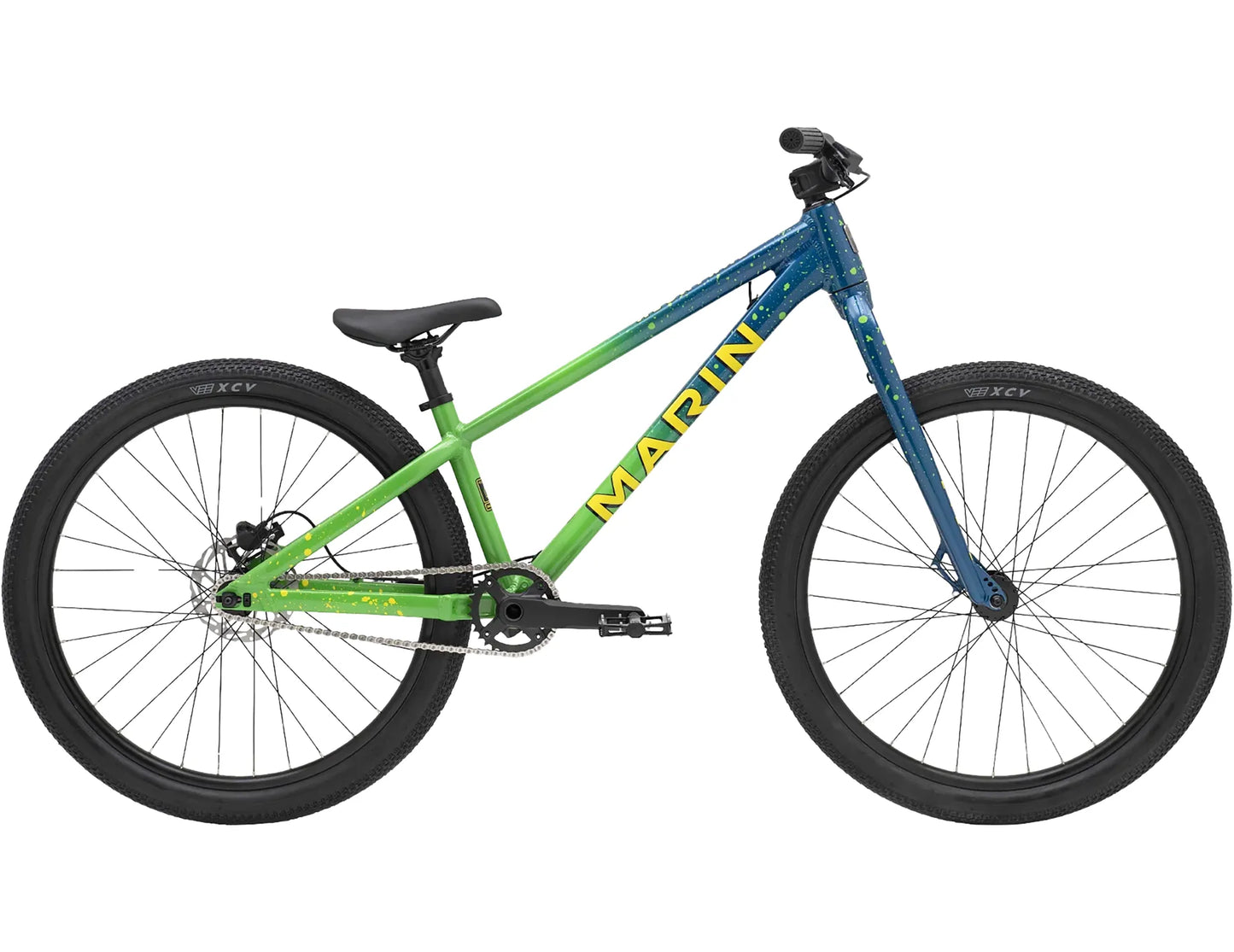 MARIN ALCATRAZ 1 DIRT JUMP HARDTAIL MTB BIKE 2026 BLUE GREEN FADE