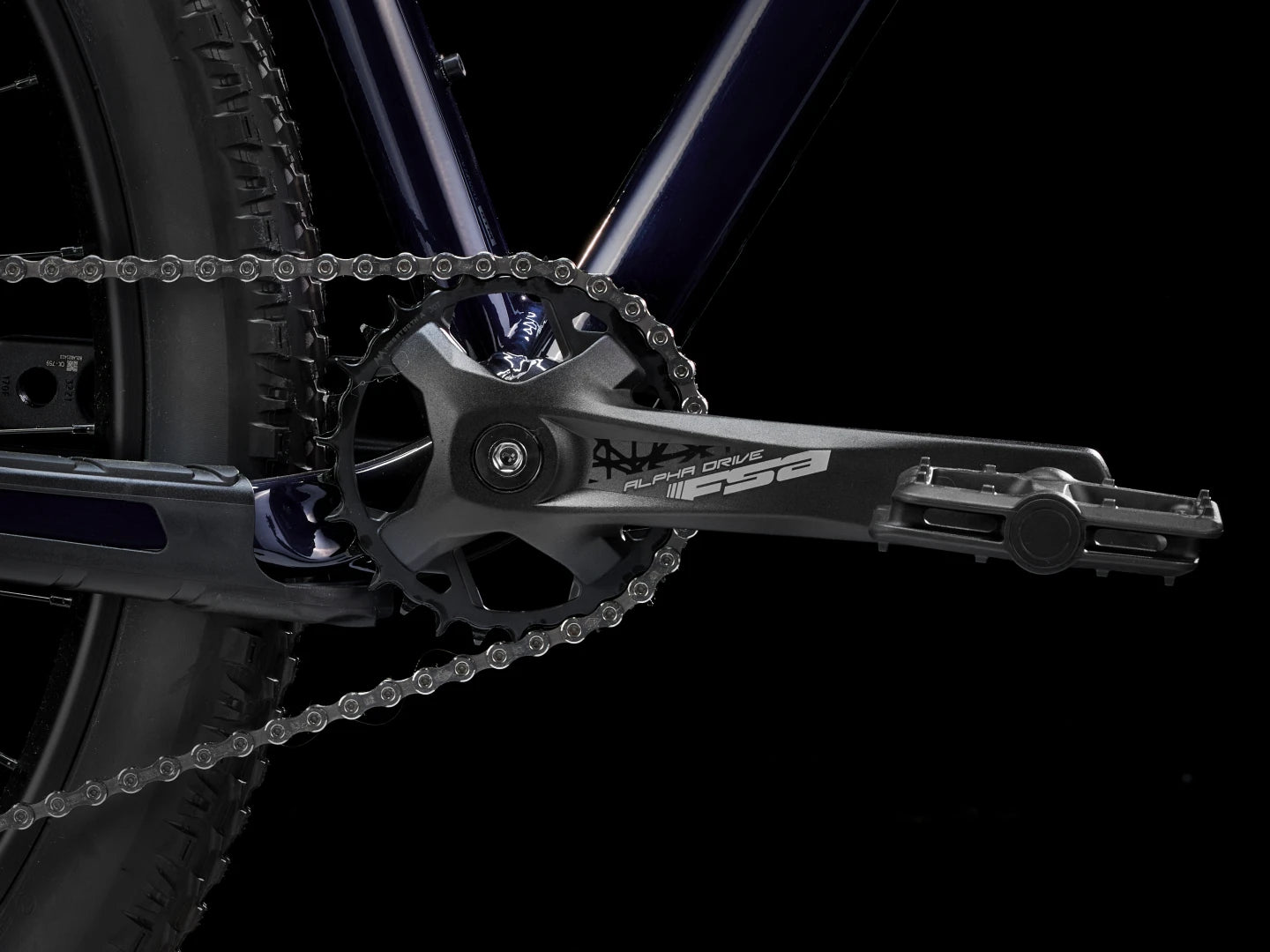 TREK MARLIN 6 GEN 3 MTB BIKE 2025 RAGE RED TO DEEP DARK BLUE FADE