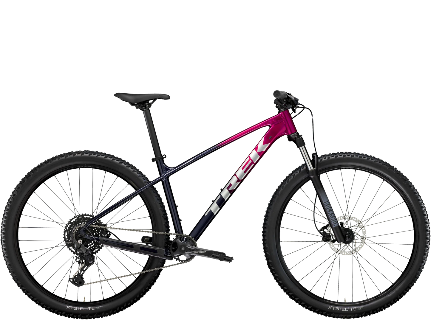 TREK MARLIN 6 GEN 3 MTB BIKE 2024 - RAGE RED TO DEEP DARK BLUE FADE