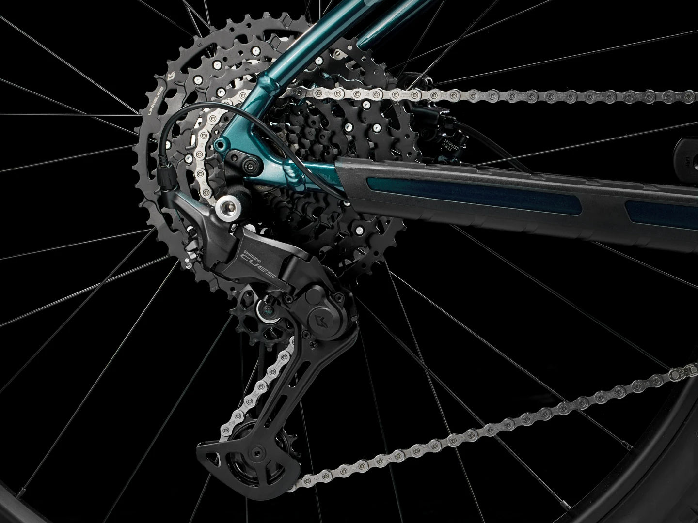 TREK MARLIN 6 GEN 3 MTB BIKE 2025 MIAMI GREEN TO DARK AQUATIC FADE