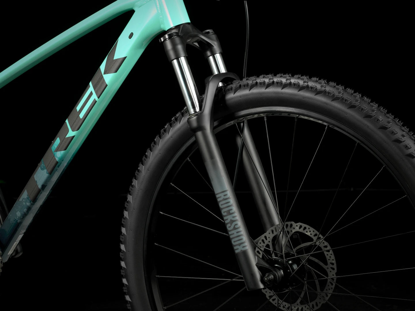 TREK MARLIN 6 GEN 3 MTB BIKE 2024 - MIAMI GREEN TO DARK AQUATIC FADE