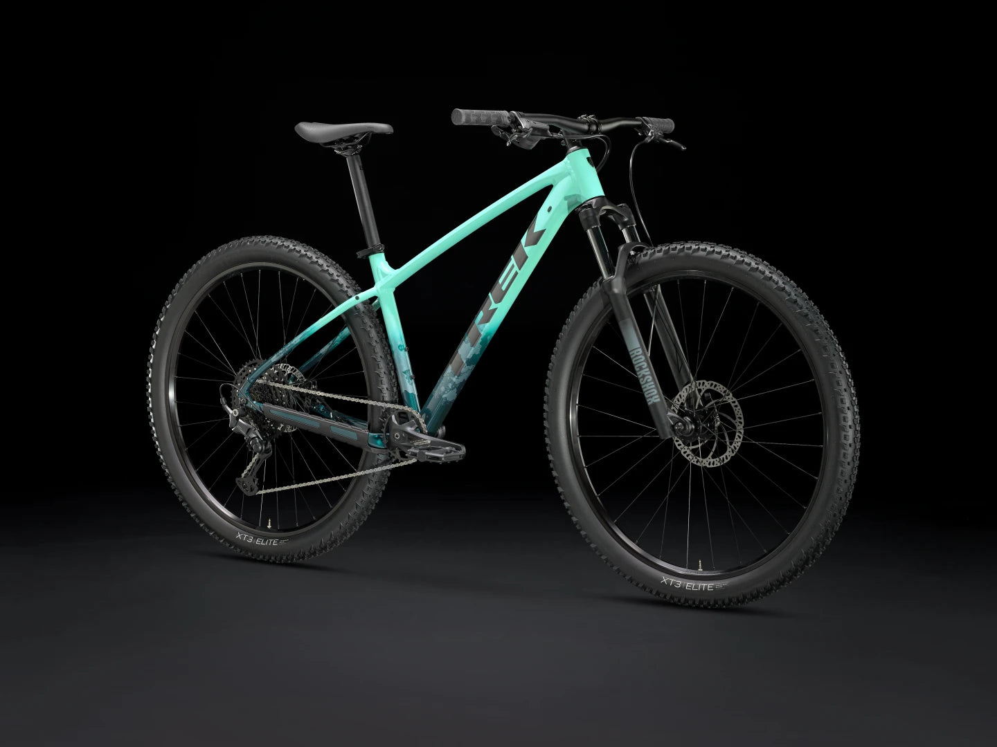 TREK MARLIN 6 GEN 3 MTB BIKE 2025 MIAMI GREEN TO DARK AQUATIC FADE