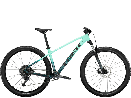 TREK MARLIN 6 GEN 3 MTB BIKE 2025 MIAMI GREEN TO DARK AQUATIC FADE