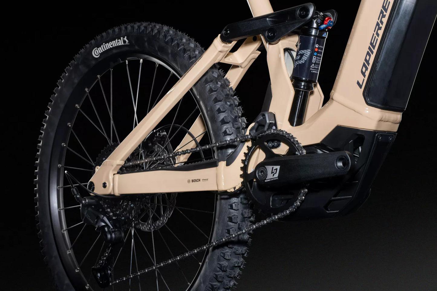 LAPIERRE OVERHOLT AM 4.6 eMTB BIKE 2025 OAT MEAL BROWN