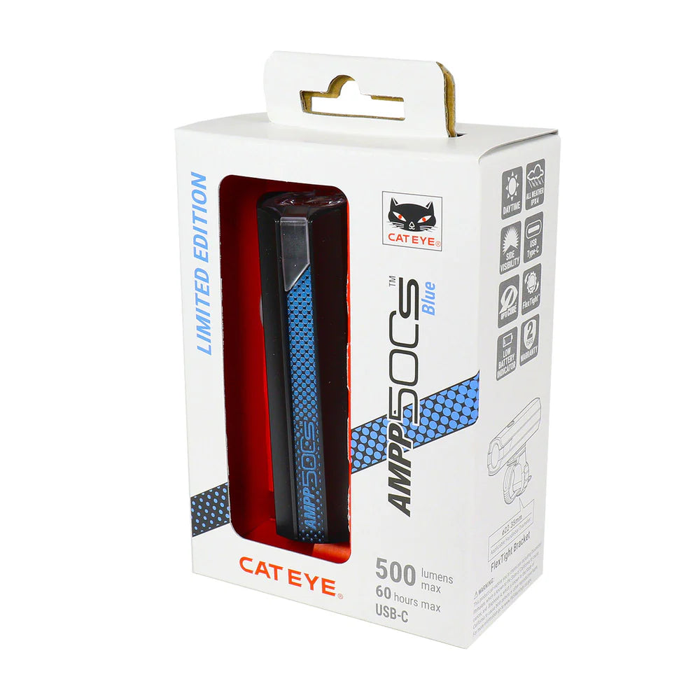 CATEYE AMPP 500S COLOUR EDITION FRONT BIKE LIGHT