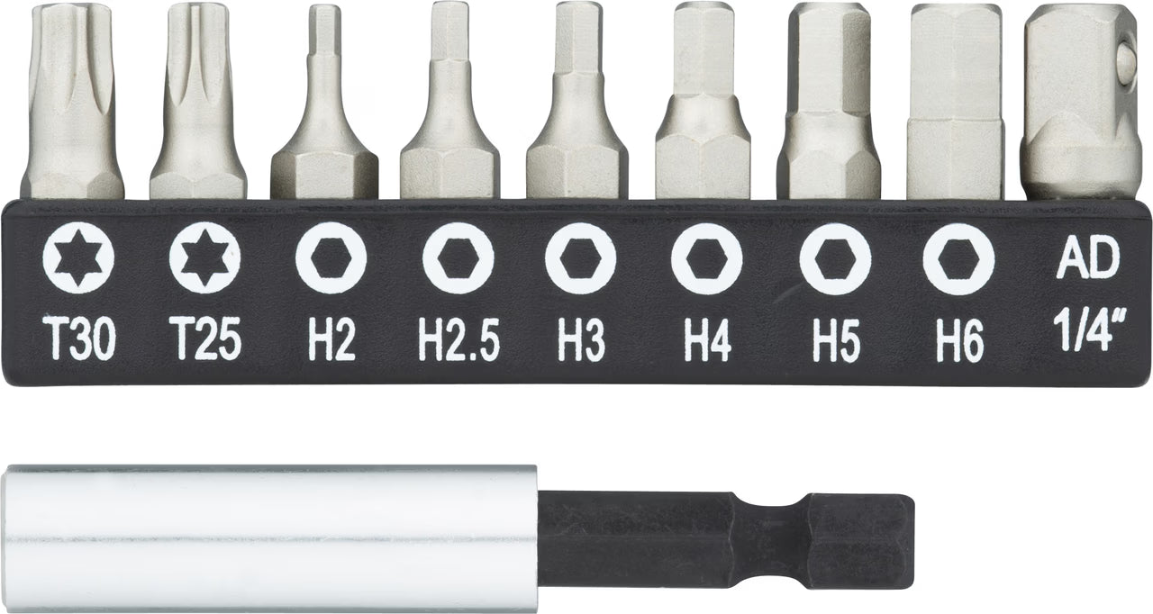 PRO TEAM DIGITAL TORQUE WRENCH 1-25 Nm WITH BIT SET