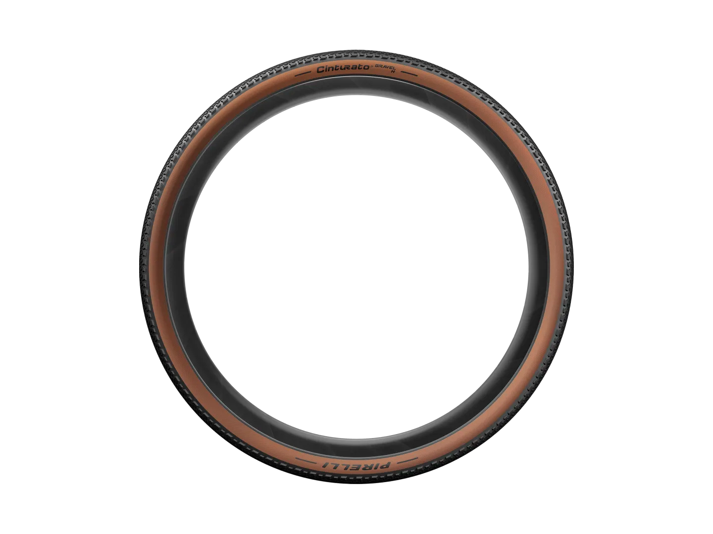 PIRELLI CINTURATO GRAVEL H TYRE - BLACK/BROWN