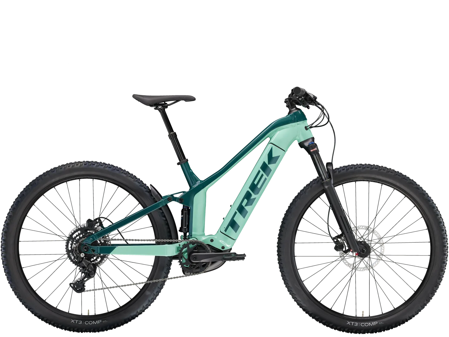 TREK POWERFLY FS 4 GEN 3 E MTB BIKE 2024 BLUE SAGE JUNIPER