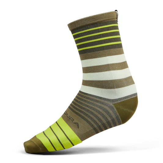 ENDURA BLOCK SOCK TWEED GREEN