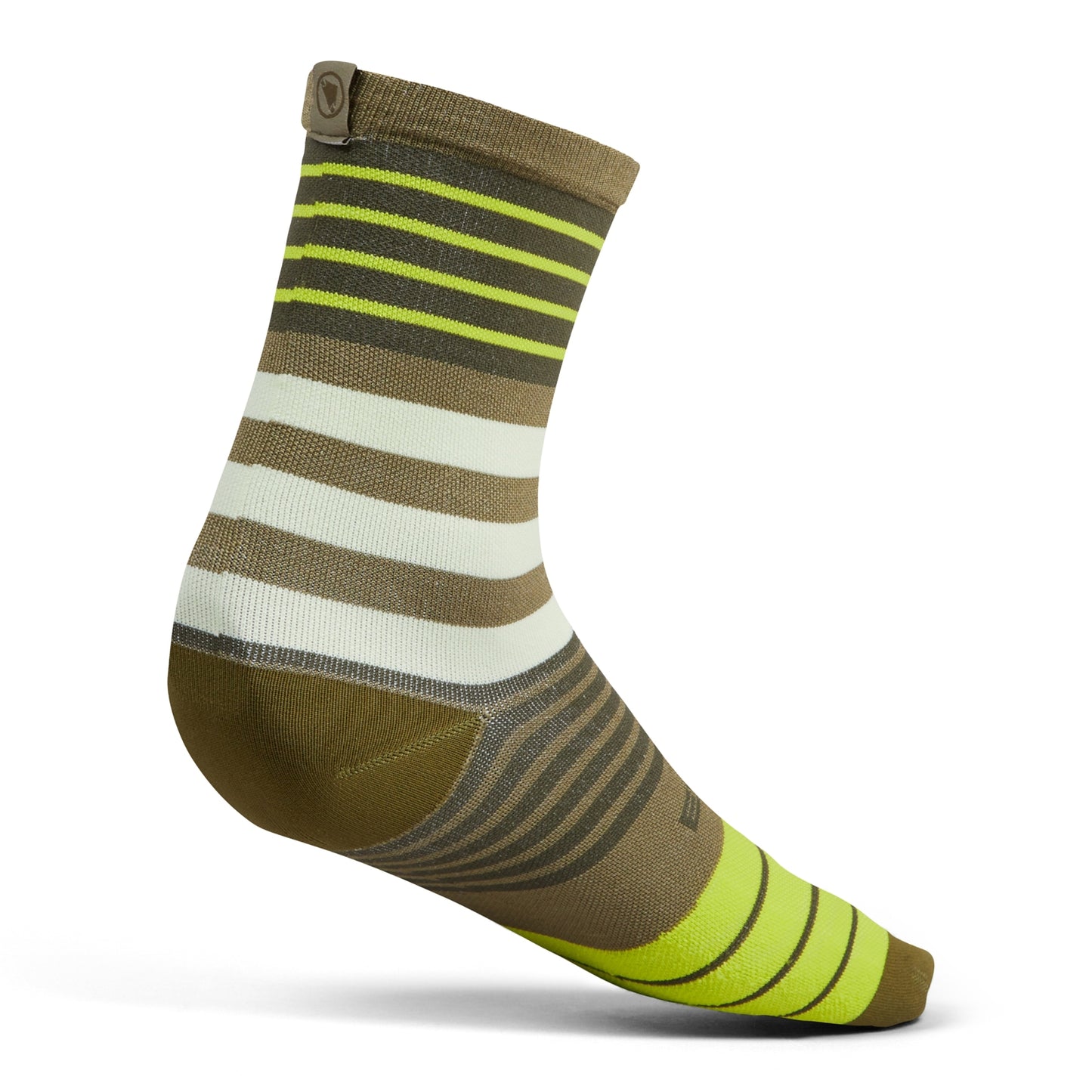 ENDURA BLOCK SOCK TWEED GREEN